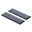 2x Solar Panel 0.2W 4V Battery Charge Module for DIY Outdoor Street Lamps A