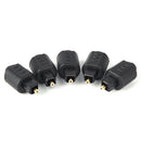 Mini Optical Audio Adapter 3.5mm Female Jack Plugs To Digital Toslink Male U`US