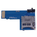 2 In 1 Dual System Tf Micro- Sd Card Adapter Memory Board For Raspberry Pi