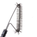 Barbecue Grill BBQ Brush Stainless Steel Wire Bristles Non-stick Cleaning Brush