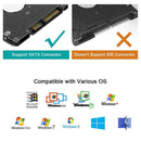 Fast USB 3.0 to SATA Hard Disk Adapter Converter Cable f. 2.5 inch HDD SSD 6Gbps