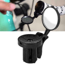 Bike Bicycle Cycling Rear View Safety Mirror Bar End Handbar T1EY Road Blac