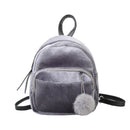Backpack Women Fashion Small Mini Backpack Solid Women Girls Travel School  T3R9