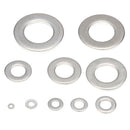 M10*50Pcs + M8*50Pcs Stainless Steel Metric Flat Washers Screw Repair Tool