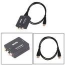 Composite AV CVBS 3RCA to HDMI Video Converter 1080p Upscaler with Power SKS