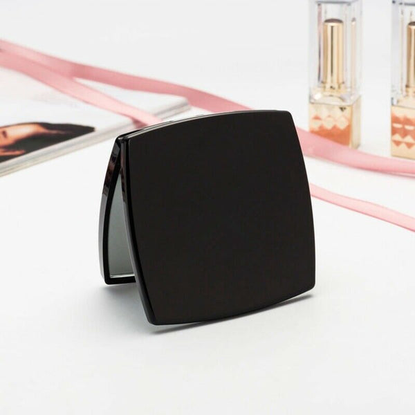 Mini Mirror Square Shape Girl Mini Double Sided Portable Mirror Pocket Make R5K8