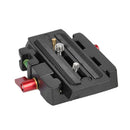 Quick Release QR Plate Clamp Adapter Base Station CL For DSLR Camera Tripod Ra3C