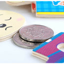 DIY Rabbit Clothes Wooden Educational Puzzles Changing Puzzle Set Children Toys