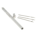 Ventilating Wire Pulling Hook Loop Threader Needles Kit for Making Lace Wig Hair