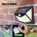 1pc 260 LED Solar Lights 3 Mode Outdoor Motion Sensor Waterproof Lamps A