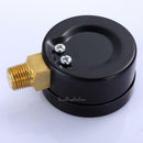 50mm 1/4" 0.25" 1305 0/100PSI Low Pressure Gauge for air steam water Bottom+Case