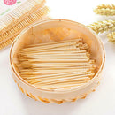 200 pcs /Bag Disposable Home Restaurant Bamboo Wood Toothpick Nontoxic