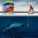 6pcs Plastic VIB Hard Bait Lead Inside Vibration Fishing Lure Popper Baits