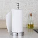 Vertical Paper Towel Holder Stand Stainless Steel for Home Kitchen Countert Z8M7