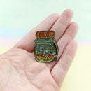 Camouflage Travel Backpack Brooches Badge Jacket Lapel Shirts Enamel Pins