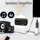 4IN1 Bluetooth 5.0 Audio Transmitter Receiver USB Adapters For PC Speaker C I8Q4
