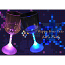 3X 150ml Bar LED Flashing Wine Glass Mug Color Changing Party Indoor