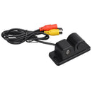 2 In 1 Car Parking Sensors Rear View Backup Camera Universal High Clear Nig