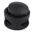 Backpack Luggage Gag: 6.5mm x 5mm, 2 holes, cord stopper ends 30 pcs