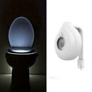 8Color LED Toilet Lamp Waterproof Intelligent Motion Sensor Seat Lights U0T5