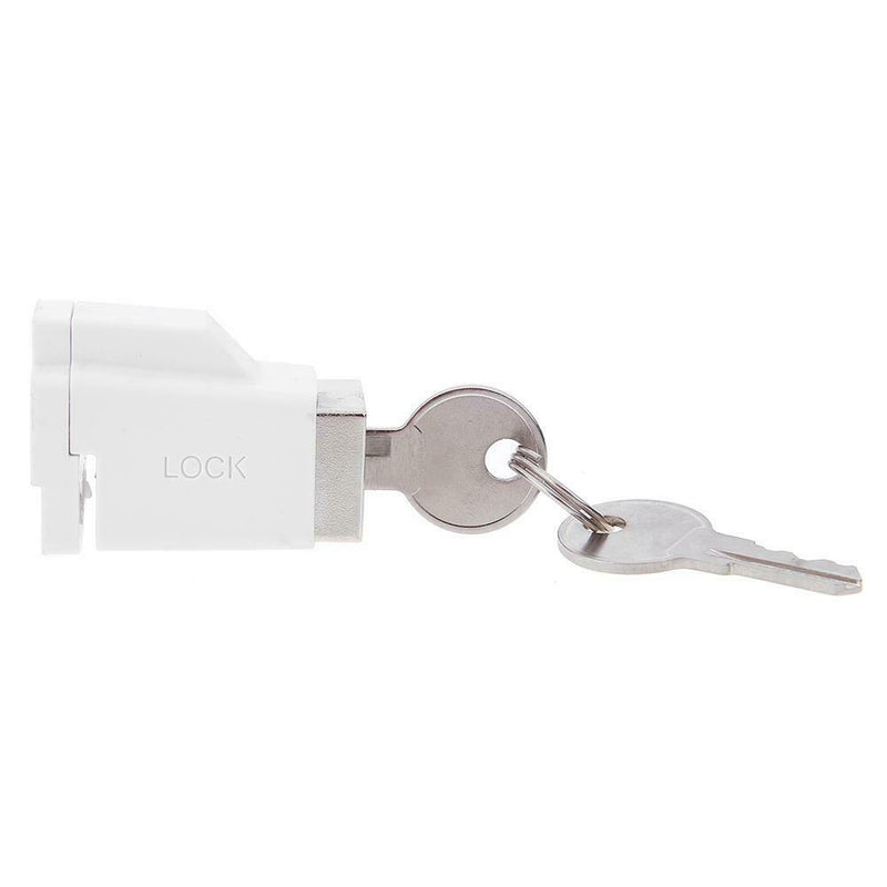 Aluminum Alloy Children Safety Sliding Window Restrictor Lock with 2 Keys