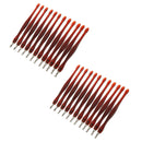24pcs Salon Cuticle Pusher Trimmer Remover Pedicure Manicure Nail Art Tools