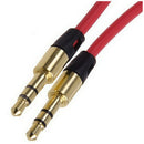 3.5mm Male to Male Car Aux Auxiliary Cord Stereo Audio Cable for Phone iPod T1P6