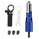 Professional Electric Rivet Nut Gun Adaptor Insert Cordless Power Drill Tool Kit