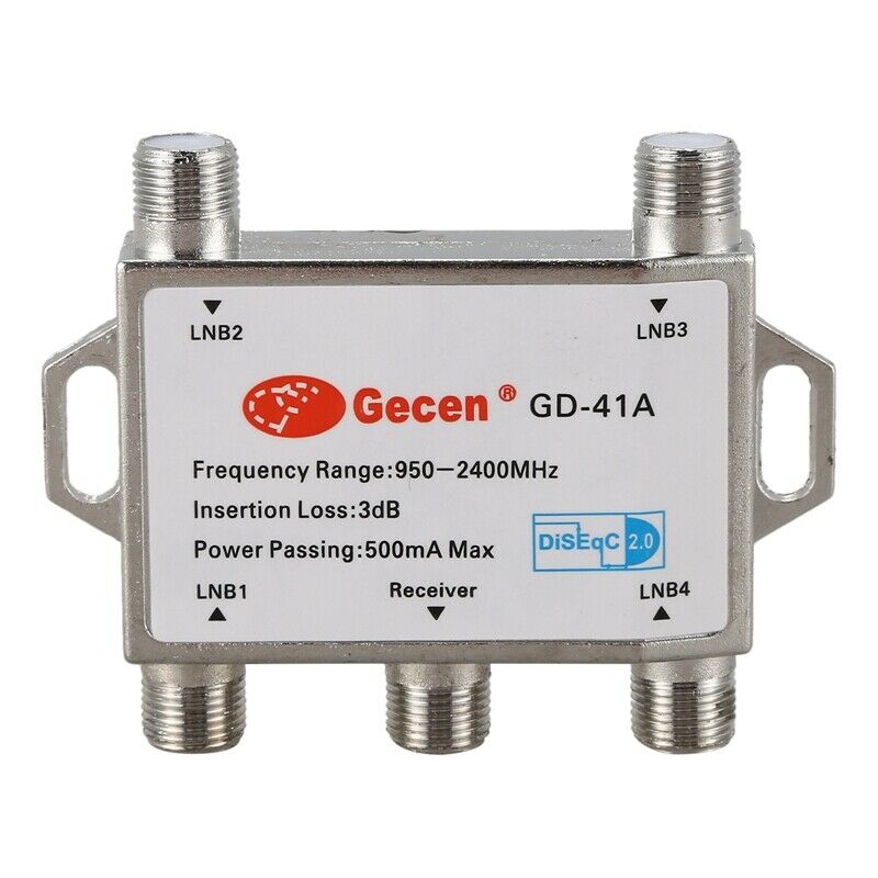 950-2400MHz 4 FTA TV LNB Satellite Control DISEQC Switch Q3S9