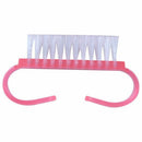 Professional Nail Art Dust Clean Brush After File Manicure,Pink
