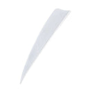 100Pcs 4 Inch Shield Archery Fletching Feathers 4 Inch Water Drop Archery F