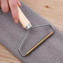 Portable Reusable Manual Lint Wood Remover Cloth Carpet Roller Fuzz Trimmer