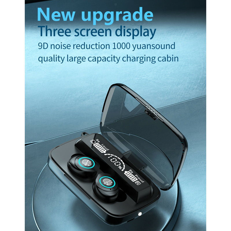 M17 Bluetooth 5.1 Headset TWS Wireless Earphones Mini Earbuds Stereo Headphones