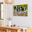 Dog Animal 5D DIY Diamond Painting Full Round Drill Wall Picture (HY035)