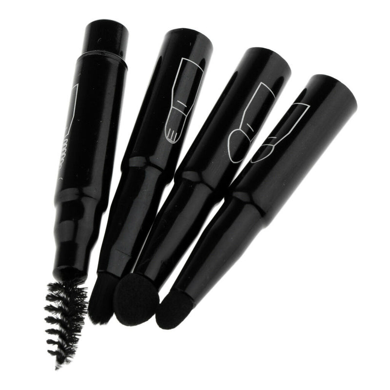 4 in 1 Detachable Makeup Brushes Set for Eyeshadow Concealer Lip EYelashes