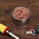 2pcs 599B Soldering Sponges Solder Iron Tip Cleaner Metal Wire with Stand  A