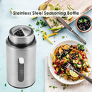 Visible Stainless Steel Seasoning Jar Salt Pepper Shaker Toothpick Holder