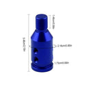 Automotive Universal Aluminum Shift Knob Adapter Converter Car Threaded Shifters