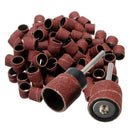 100 Pieces 1/2 inch Polished sandpaper ring Polishing Abrasive Tape in sili