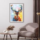 Full Round Drill Diamond Painting DIY Forest Deer Rhinestone Picture (m599)