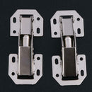 10pcs 3in Bridge Shaped Spring Frog Closet Cabinet Door Hinges No Drilling  A