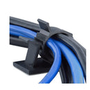 10x Adhesive Wire Cord Cable Drop Clips Desk Tidy Organizer Holder Line Fixer AU