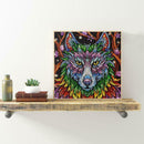 5D DIY Special Shaped Diamond Painting Wolf Embroidery Mosaic Kits (DS009)