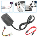 SATA/PATA/IDE to USB 2.0 Adapter Converter Cable for Hard Drive Disk   SE3c