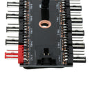 10Way SATA PC PWM Cooling Fan Speed Controller 4/3-pin Power Socket Splitter