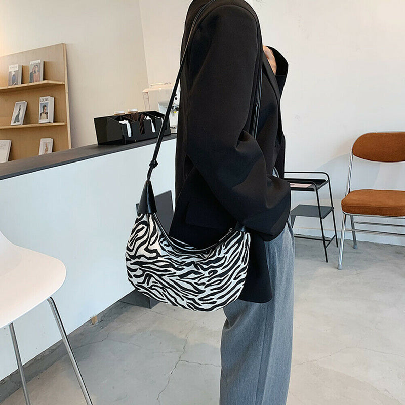 Travel Casual Shoulder Messenger Bag Nylon Animal Pattern Women Shoulder Handbag