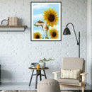 5D DIY Full Drill Diamond Painting Sunflower Cross Stitch Mosaic Craft Kit