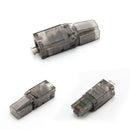 Reusable Type Shielded RJ45 Crystal Head Ethernet Cable Adapter Connector