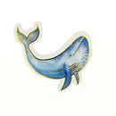 24Pcs Island Whales Hand Account Stickers DIY Scrapbook Label Decoration 3C