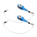 2pcs Adjustable Tension Downrigger, Outrigger Trolling Release Clips J002
